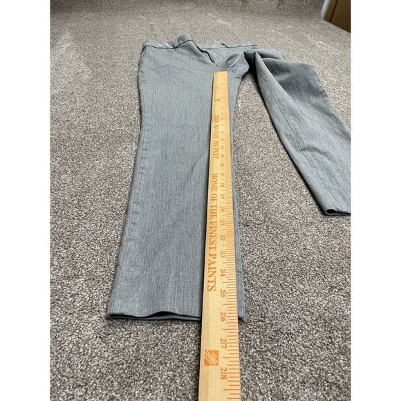 Banana Republic womens sloan straight pants sz 8 gray business casual pants - Picture 5 of 12